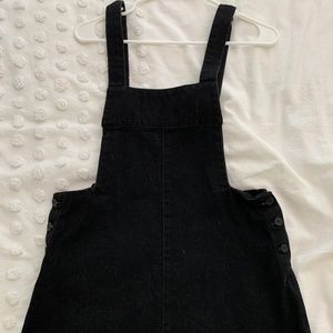 Zara - Black Overall Dress